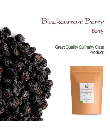 Organic Black Currant Berry 200g - Unsweetened Dried Fruit for Baking - Buy Online on GoSupps.com