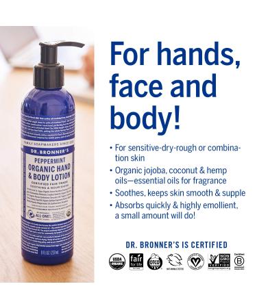 Dr. Bronner's 4 Piece Peppermint Gift Set - Sugar Soap Pure-Castile Liquid Soap Lotion & Bar Soap | International Shipping Available - Buy Online on GoSupps.com