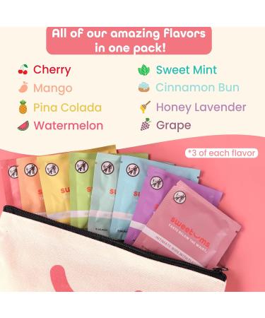 Buy Sample Size Feminine Wipes - pH Balanced Biodegradable Flavored Intimate Wipes | 24 Pack - International Shipping Available - Buy Online on GoSupps.com