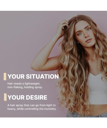 SIMPLY SMOOTH Humidity Shield Texture Hair Spray Strong & Light Hold Shine Finishing Styling Spray Resists Humidity & Repels Moisture Customizable Hold Hair Spray 8.5 Oz - Buy Online on GoSupps.com