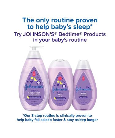 Johnson's Tear-Free Bedtime Baby Moisture Wash 27.1 fl. oz - Soothing Natural Calm Aromas - Buy Online on GoSupps.com