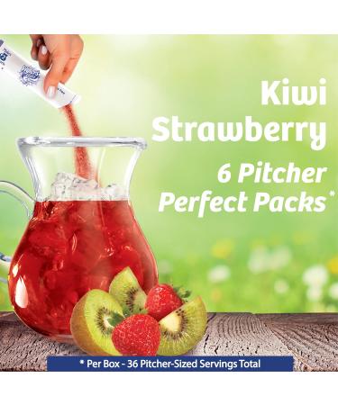 Wyler's Light Kiwi Strawberry Pitcher Packs - 6 Boxes (36 Packets) - New Recyclable Formula - Buy Online on GoSupps.com