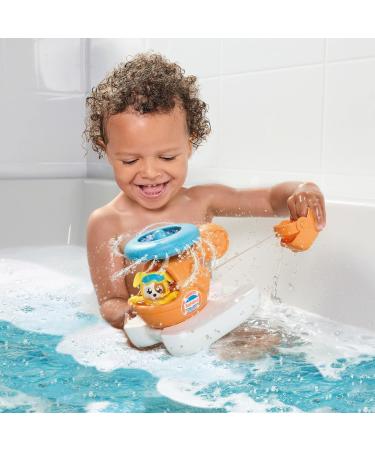 Toomies Tomy Splash & Rescue Helicopter Floating Bath Toy - Squirting Pilot & Dolphin - Ages 12 Months - Buy Online on GoSupps.com