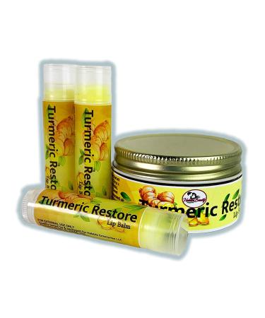 Organic Turmeric Lip Scrub - Exfoliating & Moisturizing Treatment by Habbie Beauty Supplies - Buy Online on GoSupps.com