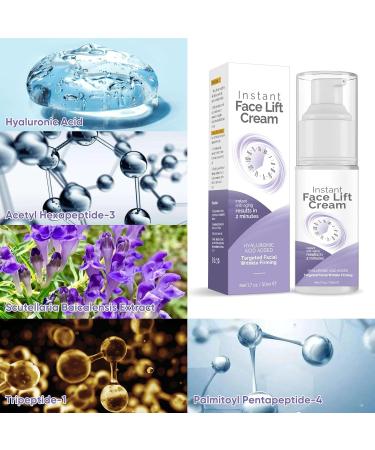 Instant Face Lift Cream Instant Face Moisturizer Effectively Target Facial Wrinkles Roughness and Dullness Natural Plant Formula Firm and Tighten Skin for Face & Neck 1.7 Ounce (Pack of 1) - Buy Online on GoSupps.com