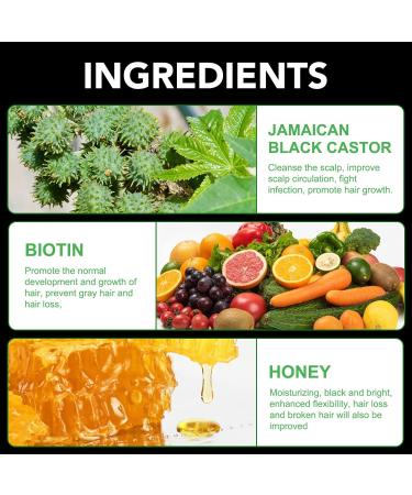 Jamaican Black Castor Oil Shampoo & Conditioner Set | Strengthen & Restore | 10.56 fl. oz | Hair Growth Gift Set - Buy Online on GoSupps.com