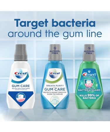 Crest Pro-Health Gum Care Mouthwash Cool Wintergreen CPC Antigingivitis/Antiplaque Oral Rinse 1L (33.8 fl oz) Pack of 2 Alcohol Free for Adults - Buy Online on GoSupps.com