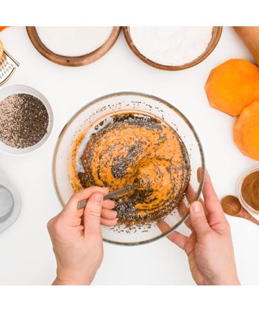 Yupik Raw Black Chia Seeds 1 kg 6 Count Gluten-Free Kosher Vegan Natural Seeds Plant-Based Superfood Rich in Fiber Source of Omega-3 Ideal for Chia Pudding & Smoothies Gels Easily Raw Black Chia Seeds 1kg 6 Count - Buy Online on GoSupps.com