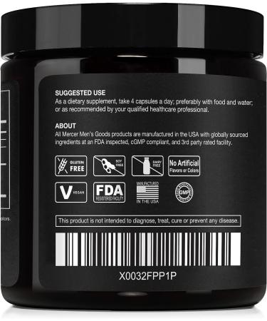 Natural Migraine Relief Supplement - Vitamin B2, Magnesium, Feverfew & Butterbur - 120 Vegetarian Capsules - Buy Online on GoSupps.com