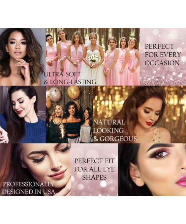 Luxillia Magnetic Eyeliner & Eyelash Kit - 8D Natural Look, Waterproof, 7 Pairs, Free Applicator - Buy Online on GoSupps.com