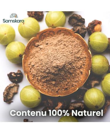 Triphala en Poudre BIO 100% Pure | Samskara Tribe | M lange Ayurv dique Indien de Amla Haritaki et Bibhitaki | Aide la Digestion avec de l Eau Ti de | 100g x 1 Pack - Buy Online on GoSupps.com