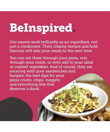 BeSaucy Black Truffle Mayonnaise 180g Glass Jar - Vegan Friendly Spread, Dip, Mash Stir-In and Pasta/Pizza Partner, UK-Made - Buy Online on GoSupps.com