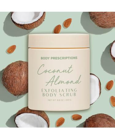 Body Prescriptions Exfoliating Body Scrub Body Cleanser for Nourished, Ultra-Smooth Skin, Honey Citrus, Coconut Almond, and Sweet Mint - Buy Online on GoSupps.com