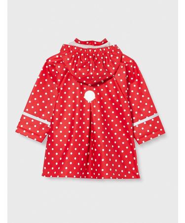 Playshoes Unisex Kid's Red Dots Raincoat - 98 | Wind and Waterproof Rainwear - Buy Online on GoSupps.com