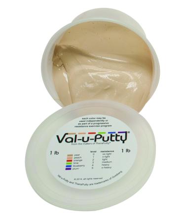 Fabrication 10-3940 Enterprises Val-U-Putty Exercise Putty Pear XX-Soft 1lb