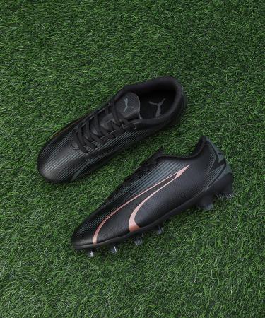 PUMA Unisex Kids Ultra Play FG/AG Jr Soccer Shoe 38.5 EU - Black Copper Rose | Best International Shipping - Buy Online on GoSupps.com