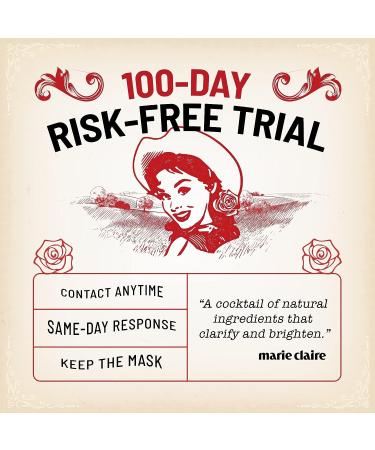 Betty Rose's Turmeric & Aztec Clay Face Mask - Organic Brightening Treatment for Acne & Dark Spots - Buy Online on GoSupps.com