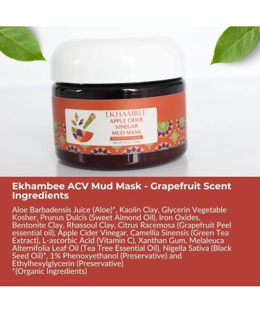 Revitalize Your Skin with Vitamin C Mud Mask - Pore Minimizer & Blackhead Remover for Women - 4.5 Oz Clay Facial Mask - Buy Online on GoSupps.com
