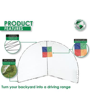 Club Champ Indoor/Outdoor Multi-Sport Easy Net - White - 8' x 10 - Buy Online on GoSupps.com