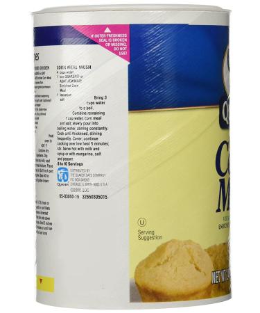 Quaker Yellow Corn Meal 24 oz x 2 - 1.5 lb Pack of 2 | Authentic Grain for Cooking & Baking - Buy Online on GoSupps.com