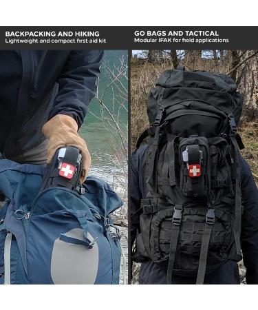 EPG Field First Aid Kit (IFAK) - 44 Piece MOLLE Compact Personal First Aid Kit - Buy Online on GoSupps.com