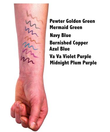 Pure Ziva Dark Gold Green Camouflage Eyeliner Pencil - Smudge Proof, Cruelty-Free - Buy Online on GoSupps.com