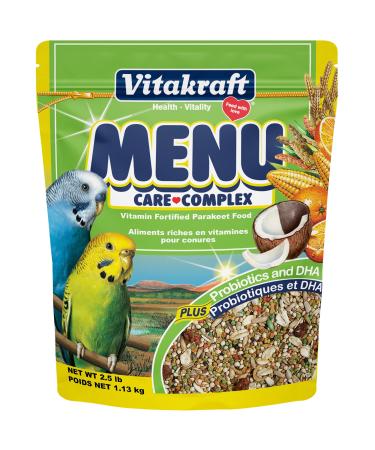Vitakraft Parakeet Food 2.5 Pound (Pack of 1) beige - Buy Online on GoSupps.com