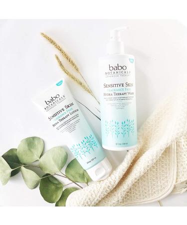 Babo Botanicals Fragrance-Free Hydra Therapy Wash | Sensitive Skin | Organic Calendula & Oat Protein | Vegan & Hypoallergenic - 16 fl. oz. - Buy Online on GoSupps.com