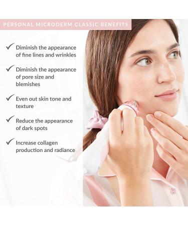 PMD Personal Microderm Classic: At-Home Microdermabrasion Machine for Face & Body - Exfoliating Crystals for Radiant Skin - Buy Online on GoSupps.com