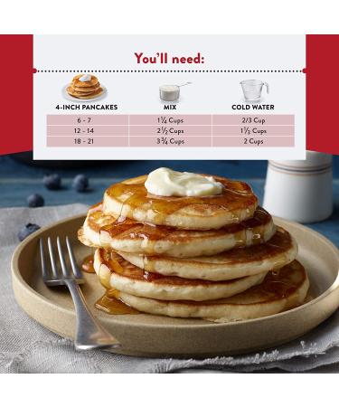 Krusteaz Sweet Cream Pancake Mix 26 Oz - Pack of 12 | Delicious Fluffy Pancake Mix - Buy Online on GoSupps.com