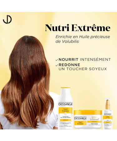  PACK OF 12 Dessange Nutri-Extr me Anti-dryness Shampoo Volubilis Oil 250ml - Buy Online on GoSupps.com