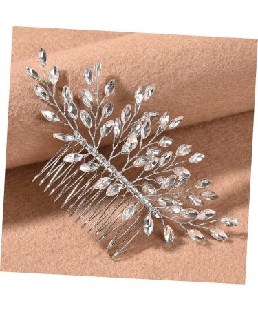 Didiseaon Hair Comb Hair Clips for Women Leaves Headpiece Wedding Headpiece for Bride Wedding Hairpin Rhinestone Headpiece Slide Combs Miss Rhinestones Pearl Rhinestone Hair - Buy Online on GoSupps.com