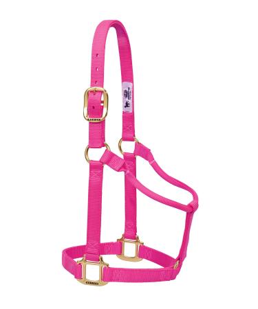 WEAVER Leather Non-adjustable halter Diva Pink Large Horse