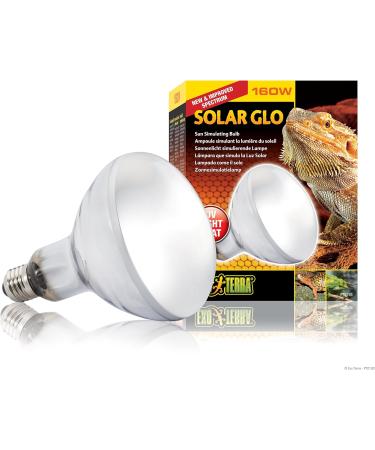Buy Exo Terra PT2193 Solar-Glo 160W - Premium UVB & Heat Lamp for Reptiles - International Shipping Available - Buy Online on GoSupps.com