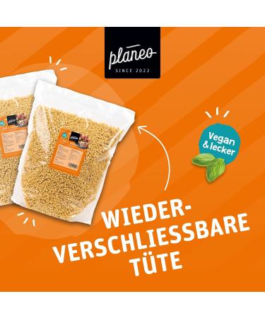 Planeo Soy Granulate 2kg - Vegan Meat Substitute Non-GMO Soybean Alternative for Bolognese & Sauces - International Shipping Available - Buy Online on GoSupps.com