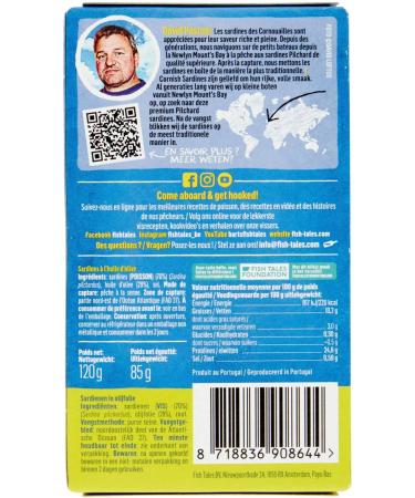 Sardines in olive oil 12 x 120g/85g - Buy Online on GoSupps.com