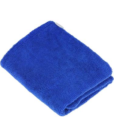 Holiberty Microfiber Super Absorbent Bath Towel & Hair Turban - Quick Drying Blue Shower Cap & Head Wrap for Women - Buy Online on GoSupps.com