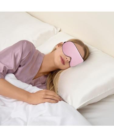 Coucoland Pink Silk Bonnet for Sleeping - 100% Mulberry Silk Night Cap for Women - Buy Online on GoSupps.com