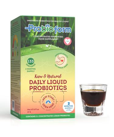 Probioform Probiotics Probio-Cultures Complex Intestinal Cleansing with Healthy Bacterial Strains Intestinal Bacteria & Improve Intestinal Flora Natural enzymes Minerals Vitamin B & Vitamin K