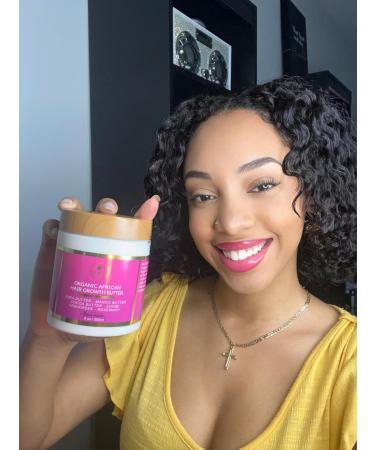 Chebe Hair Growth & Thickening Butter | Ayurvedic Deep Conditioner with Shea Cocoa Mango Butter & Fenugreek 8 oz for All Hair Types - Buy Online on GoSupps.com