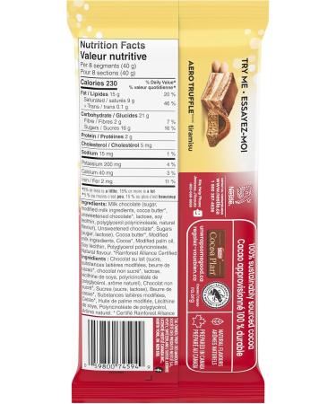 NESTL AERO TRUFFLE Brownie 105g x 15 Bars 1 Count (Pack of 15) - Buy Online on GoSupps.com