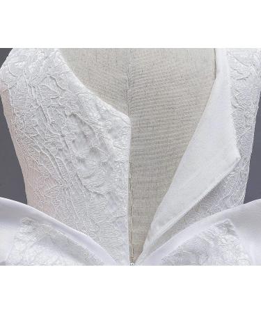 TTYAOVO Baby Princess Tutu Gown - Baptism Christening Dress (0-6 Months, White) - Buy Online on GoSupps.com