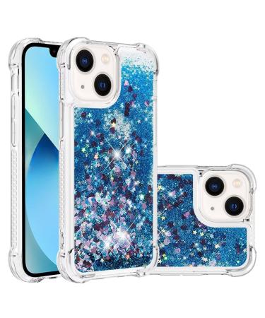 Tivenfezk Nadoli Glitzer Treisand Shell for iPhone 15 Plus silicone shockproof cell phone shell Transparent TPU Bumper protective cover Ly