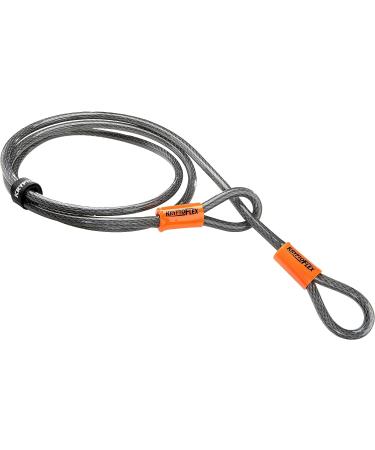 Kryptonite Evolution Mini 7 Lock with 4 Foot Kryptoflex Cable Combo - Black/Orange - Buy Online on GoSupps.com