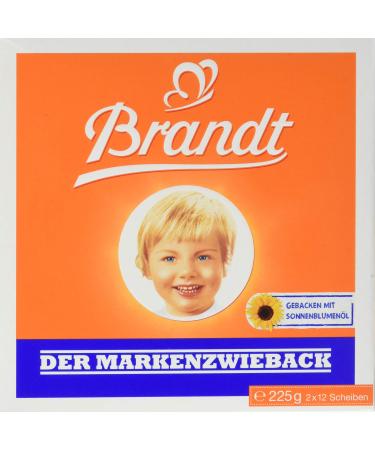 Brandt branded rusks pack of 20 (20 x 225 g pack)