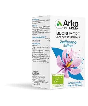 Arkopharma Arkofarm Arkocps Zafferano Bio 30 Capsule