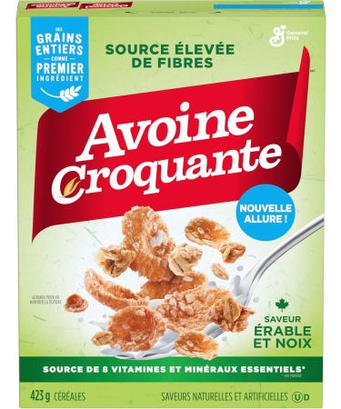 OATMEAL CRISP Maple Nut Flavour Cereal 423 Grams Package of Cereal Whole Grain is The First Ingredient - Buy Online on GoSupps.com