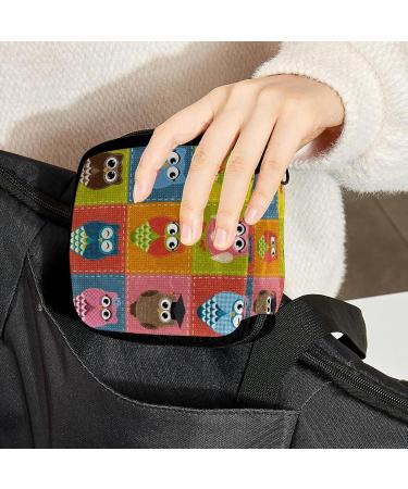 GIAPB Period Bag Sanitary Napkin Storage Owl Bird Pattern Color1006 - Buy Online on GoSupps.com