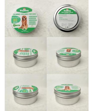 Woyamay Calm Collar for Dogs | Adjustable Sedative Collar for Stress Relief | Natural Pheromone Dog Collar - 60 Days Action - All Sizes (Green) - Buy Online on GoSupps.com