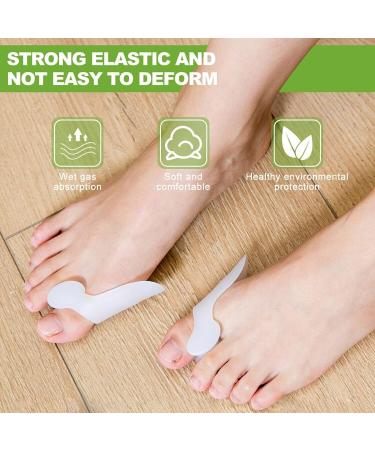 Bunion Corrector Gel Toe Straightener Silicone Spacer - 1 Pair - Buy Online on GoSupps.com